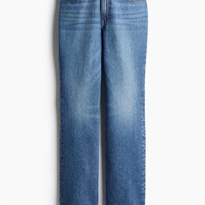 H&M | Straight ultra high jeans | Light denim blue | US 12